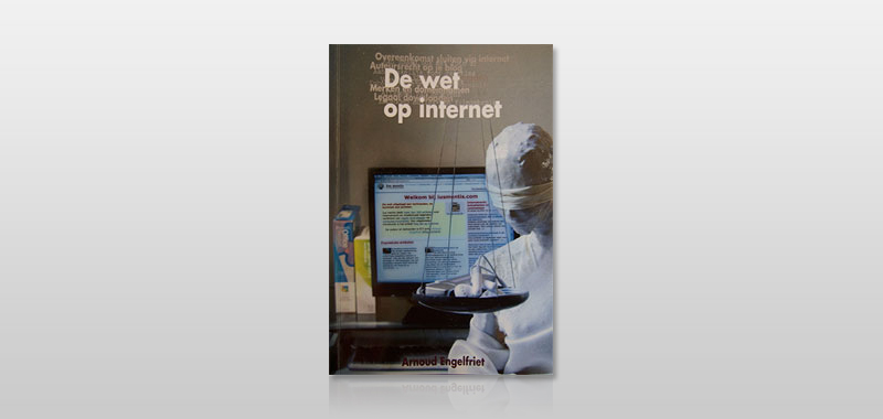 Omslag 'De wet op internet'.